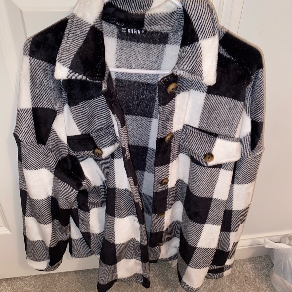Shein Plaid pullover